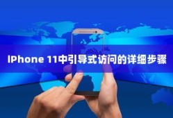 iPhone 11中引导式访问的详细步骤