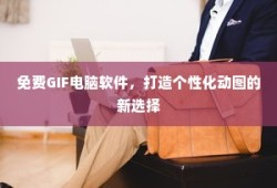 免费GIF电脑软件，个性化动图制作的新选择