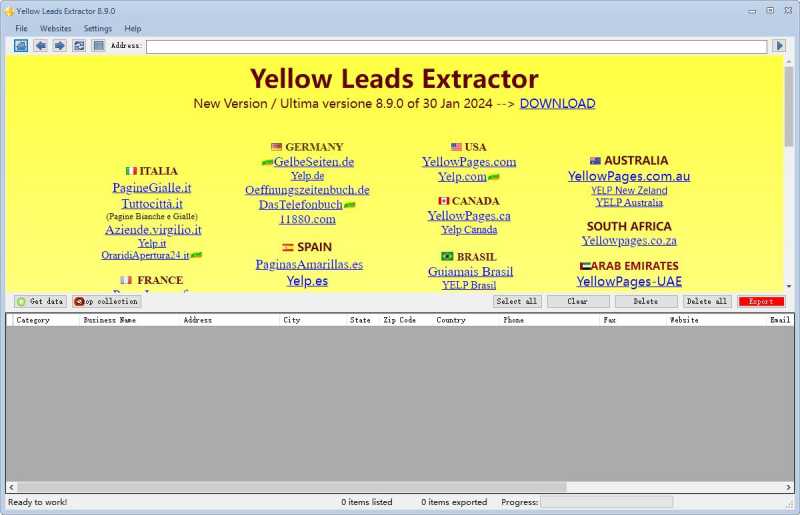 如何安装Yellow Leads Extractor免费版?网页抓取工具使用教程